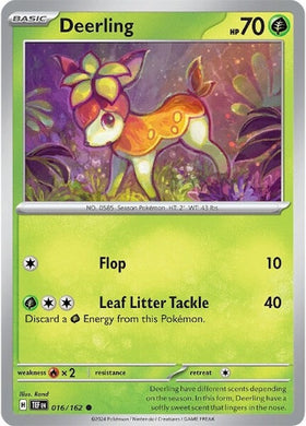 Deerling [016/162] [Temporal Forces] Reverse Holofoil