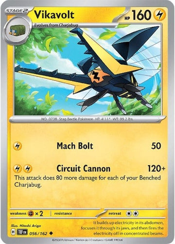 Vikavolt [056/162] [Temporal Forces] Reverse Holofoil