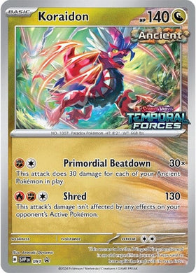 Koraidon (Scarlet & Violet Promo Cards Stamped) [091] [Scarlet & Violet Promo Cards] Holofoil