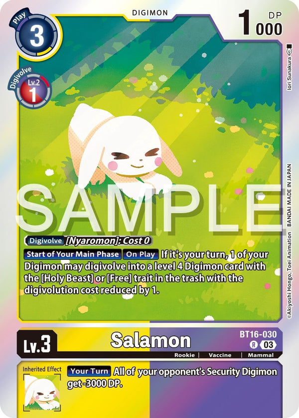 Salamon [BT16-030] [Beginning Observer] Foil
