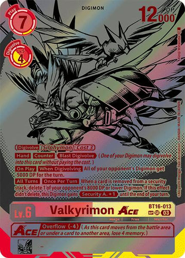 Valkyrimon ACE (Textured) [BT16-013] [Beginning Observer] Foil