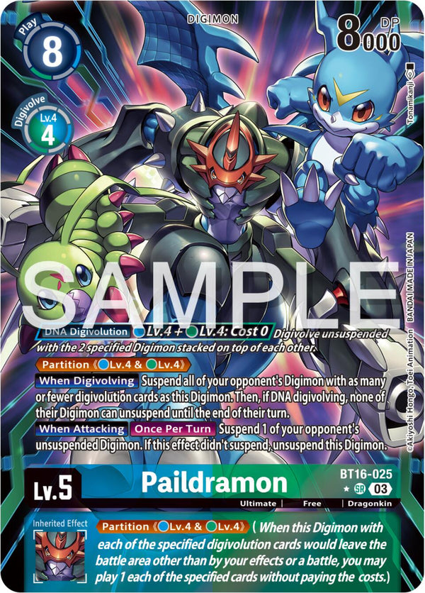 Paildramon (Alternate Art) [BT16-025] [Beginning Observer] Foil
