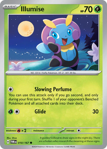 Illumise [010/167] [Twilight Masquerade] Reverse Holofoil