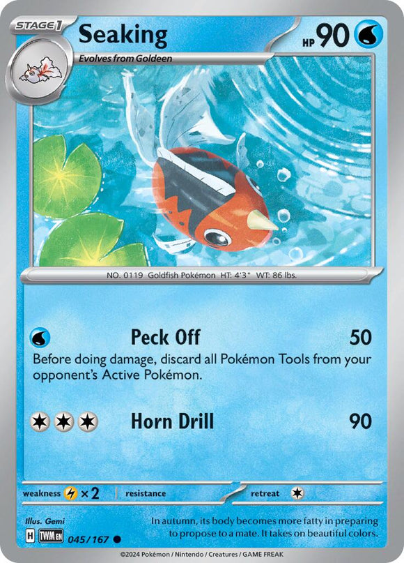 Seaking [045/167] [Twilight Masquerade] Reverse Holofoil