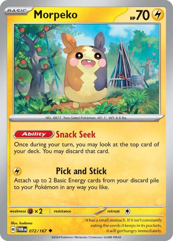 Morpeko [072/167] [Twilight Masquerade]