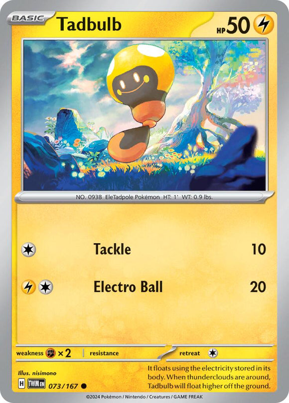 Tadbulb [073/167] [Twilight Masquerade] Reverse Holofoil