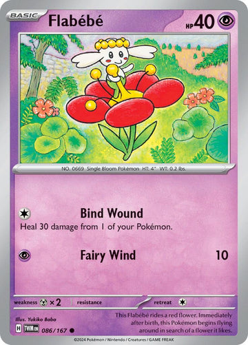 Flabebe [086/167] [Twilight Masquerade] Reverse Holofoil