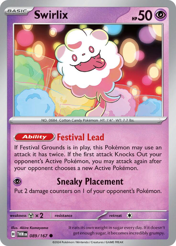 Swirlix [089/167] [Twilight Masquerade] Reverse Holofoil