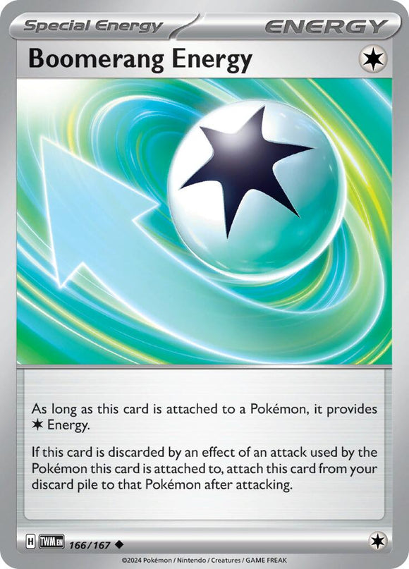 Boomerang Energy [166/167] [Twilight Masquerade] Reverse Holofoil
