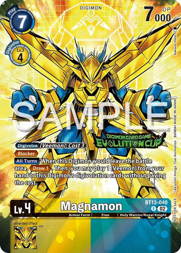 Magnamon (2024 Evolution Cup) [BT13-040] [Versus Royal Knights] Foil
