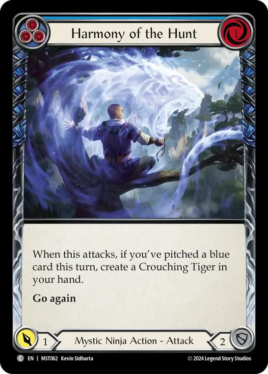Harmony of the Hunt (Blue) [MST062] [Part the Mistveil] Rainbow Foil