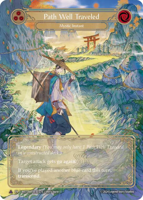 Path Well Traveled // Inner Chi (Marvel) [MST098] [Part the Mistveil] Cold Foil