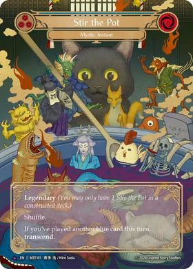 Stir the Pot // Inner Chi (Marvel) [MST101] [Part the Mistveil] Cold Foil