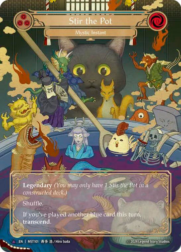 Stir the Pot // Inner Chi (Marvel) [MST101] [Part the Mistveil] Cold Foil