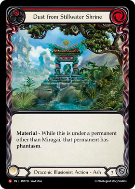 Dust from Stillwater Shrine [MST235] [Part the Mistveil] Rainbow Foil