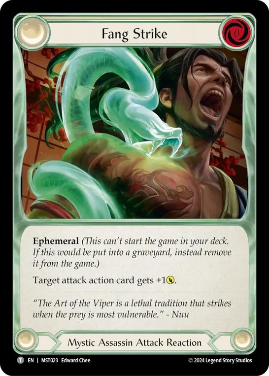 Fang Strike // Zen [MST023//MST047] [Part the Mistveil]