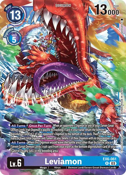 Leviamon [EX6-061] [Infernal Ascension] Foil
