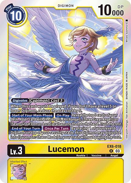 Lucemon [EX6-018] [Infernal Ascension] Foil