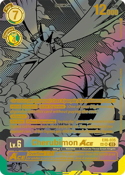 Cherubimon ACE (Textured) [EX6-035] [Infernal Ascension] Foil