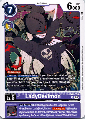 LadyDevimon [Ex6-053] [Infernal Ascension]