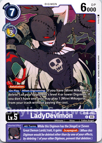 LadyDevimon [Ex6-053] [Infernal Ascension]