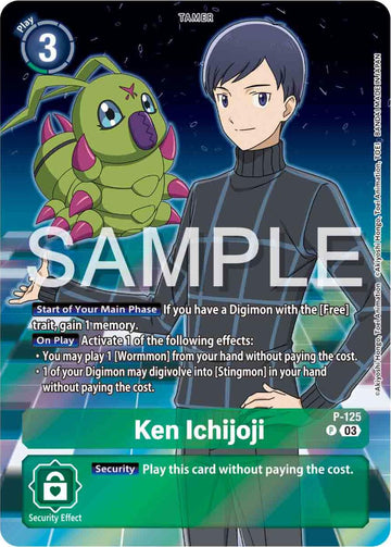Ken Ichijoji (Digimon Adventure 02: The Beginning Set) [P-125] [Digimon Promotion Cards] Foil