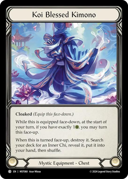 Koi Blessed Kimono (Extended Art) [MST068] [Part the Mistveil] Cold Foil