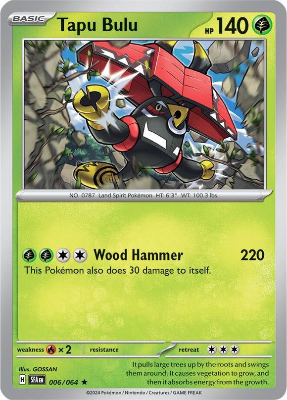 Tapu Bulu [006/064] [Shrouded Fable] Reverse Holofoil