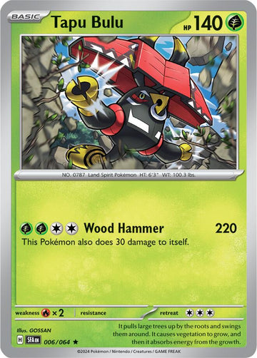 Tapu Bulu [006/064] [Shrouded Fable] Holofoil