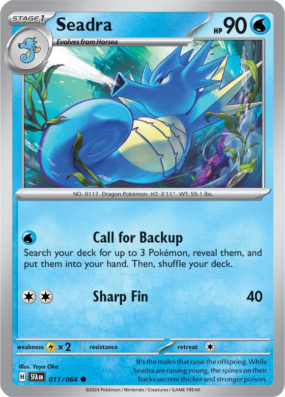 Seadra [011/064] [Shrouded Fable] Reverse Holofoil