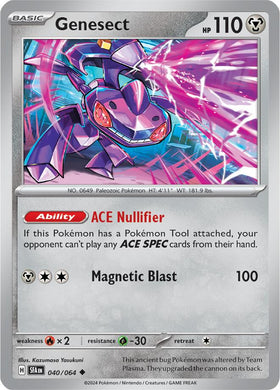 Genesect [040/064] [Shrouded Fable] Reverse Holofoil