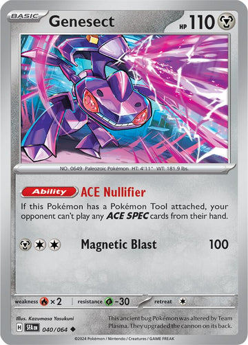 Genesect [040/064] [Shrouded Fable] Reverse Holofoil