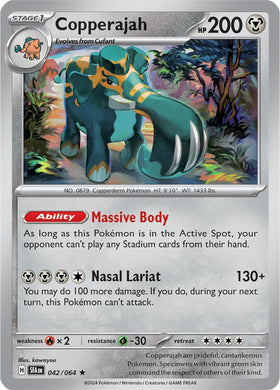 Copperajah [042/064] [Shrouded Fable] Reverse Holofoil