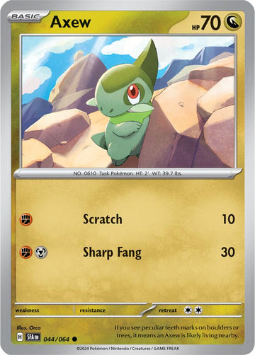 Axew [044/064] [Shrouded Fable] Reverse Holofoil