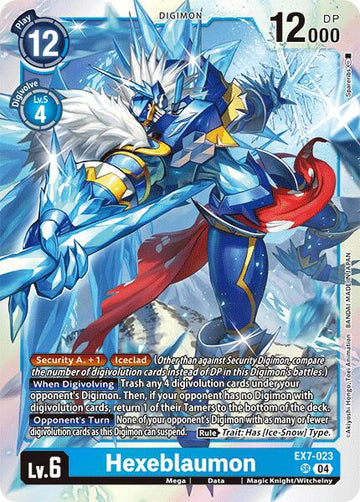 Hexeblaumon [EX7-023] [Digimon LIBERATOR] Foil