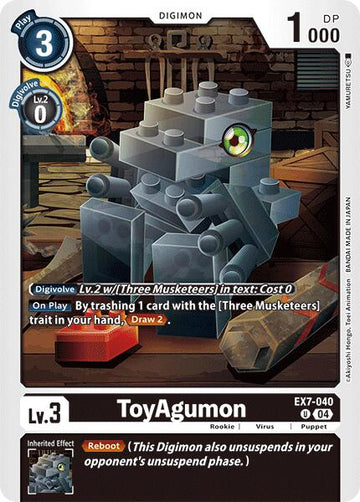 ToyAgumon [EX7-040] [Digimon LIBERATOR]