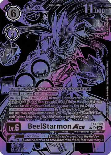 BeelStarmon ACE (Textured) [EX7-059] [Digimon LIBERATOR] Foil