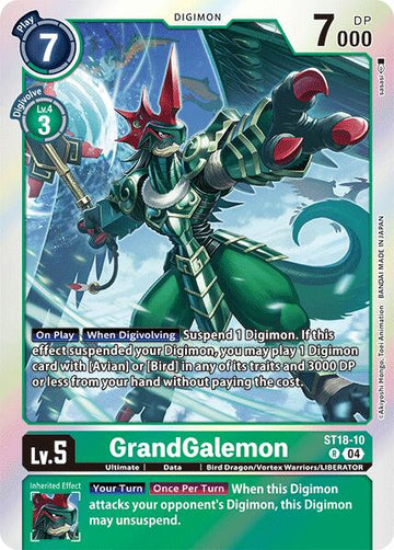 GrandGalemon [ST18-10] [Starter Deck 18: Guardian Vortex] Foil