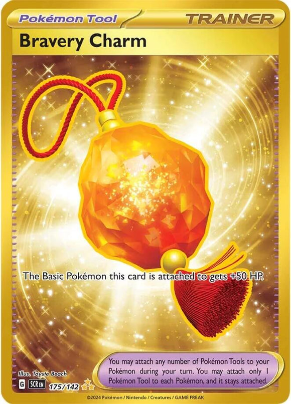 Bravery Charm [175/142] [Stellar Crown] Holofoil