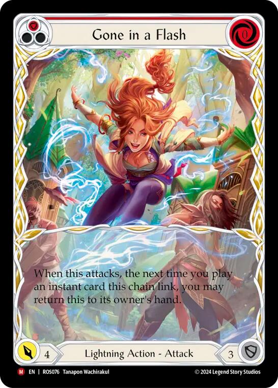Gone in a Flash [ROS076] [Rosetta] Rainbow Foil