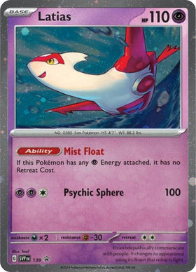 Latias (Cosmos Holo) [139] [Scarlet & Violet Promo Cards] Holofoil