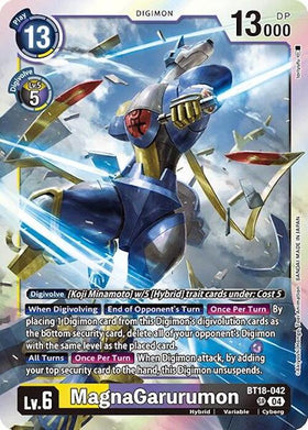 MagnaGarurumon [BT18-042] [Release Special Booster 2.0] Foil