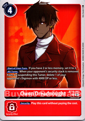Owen Dreadnought [BT18-087] [Release Special Booster 2.0]