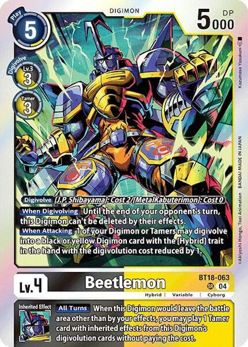 Beetlemon [BT18-063] [Release Special Booster 2.0] Foil