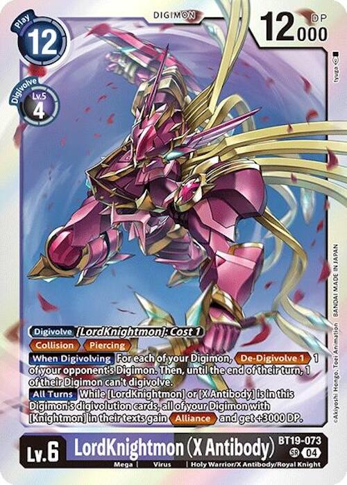 LordKnightmon (X Antibody) [BT19-073] [Release Special Booster 2.0] Foil
