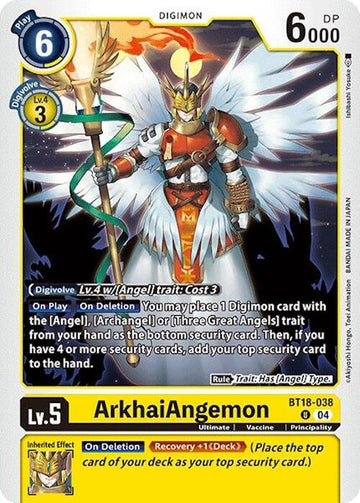 ArkhaiAngemon [BT18-038 U] [Release Special Booster 2.0]
