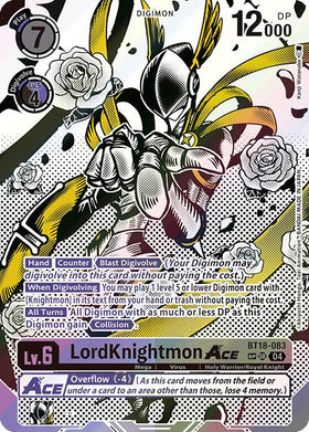 LordKnightmon ACE (Textured) [BT18-083] [Release Special Booster 2.0] Foil