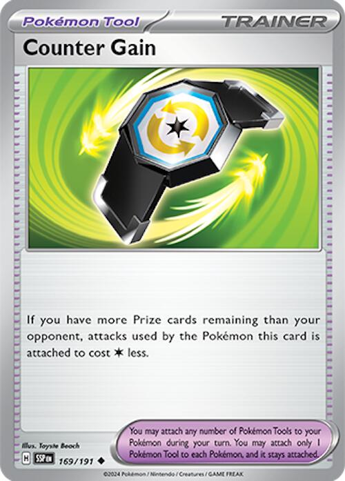 Counter Gain [169/191] [Surging Sparks] Reverse Holofoil