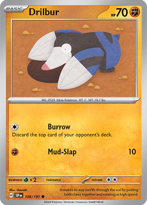 Drilbur [108/191] [Surging Sparks]