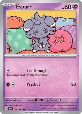 Espurr [084/191] [Surging Sparks] Reverse Holofoil